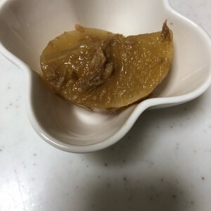 大根とツナの煮物